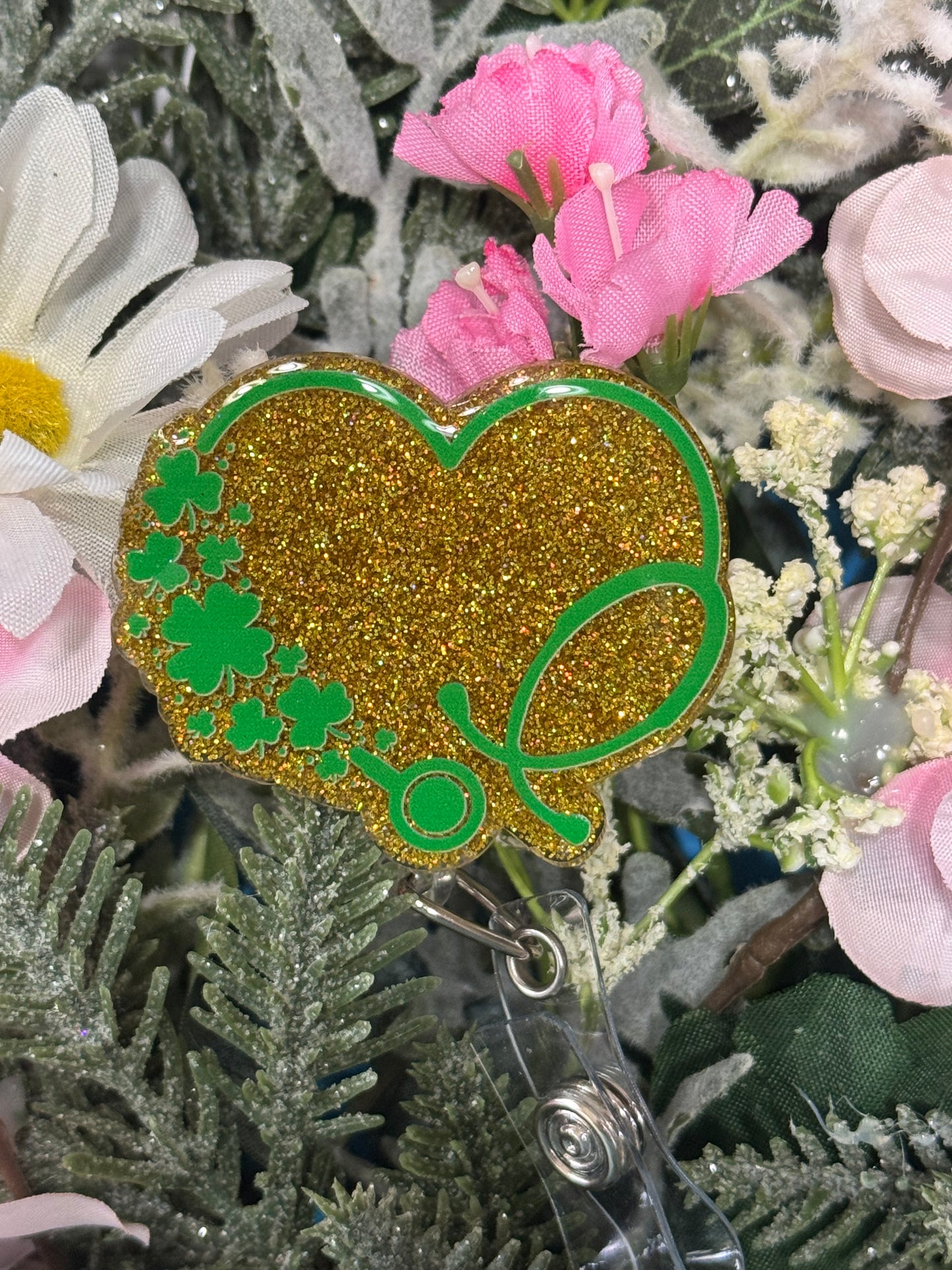 St. Patrick's Day Badge Reel Toppers